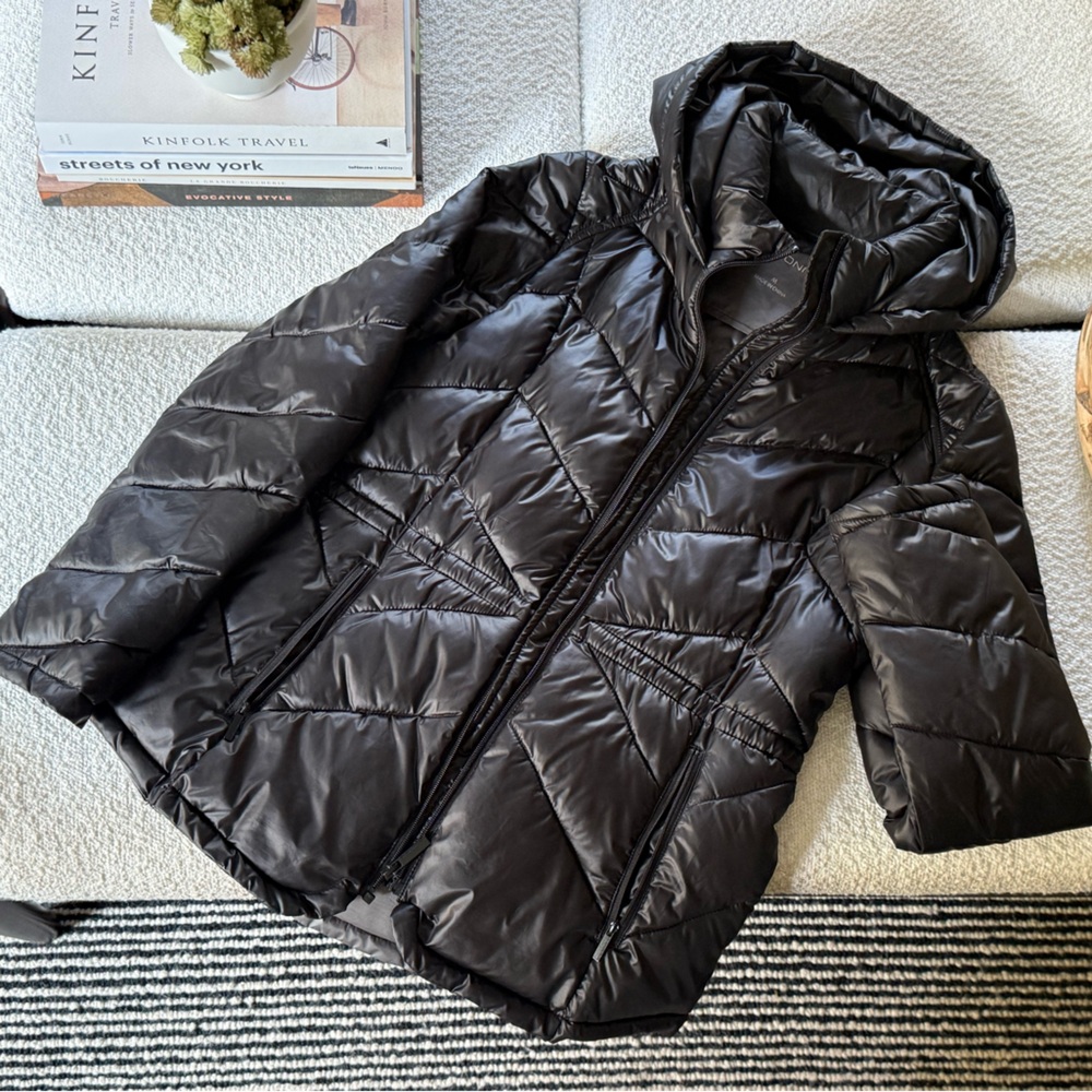 French Connection Black Puffer Jacket